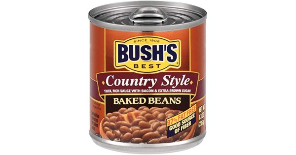 Bush's Best Country Style Baked Beans, Canned Beans,