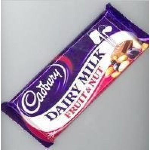 Cadbury Fruit &Amp; Nut. Case Of 12 X 49G