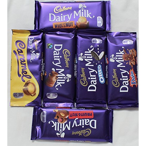 Cadbury Dairy Milk Most Popular Chocolate Bars From England-