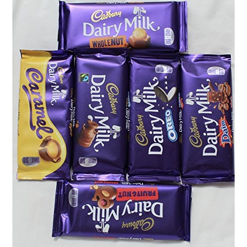 Cadbury Dairy Milk Most Popular Chocolate Bars From England- Who