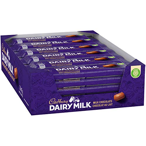 Cadbury Cholocate Bar, Regular Size 42g/Bar Dairy Milk Milk Cho...