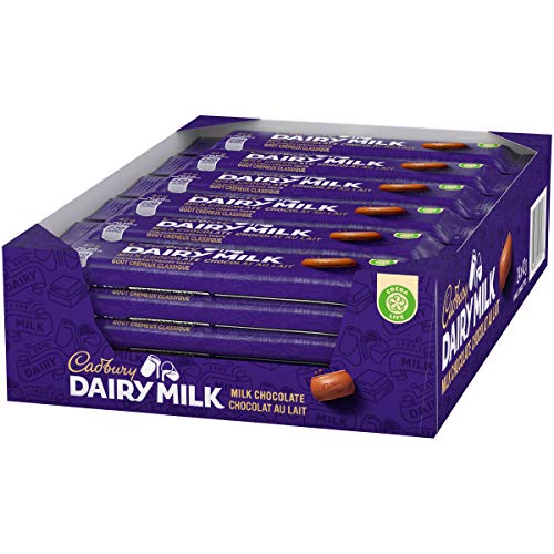 Cadbury Cholocate Bar, Regular Size 42g/Bar Dairy Milk Milk Cho...