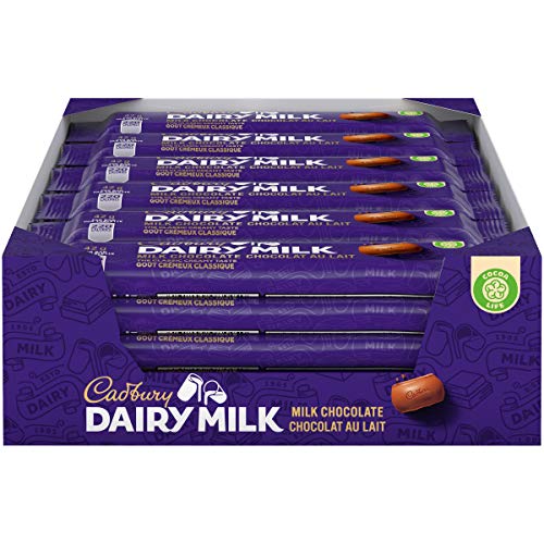 Cadbury Cholocate Bar, Regular Size 42g/Bar Dairy Milk Milk Cho...