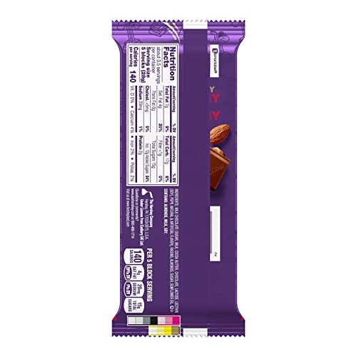 CADBURY DAIRY MILK Fruit & Nut Milk Chocolate with Raisins and A...