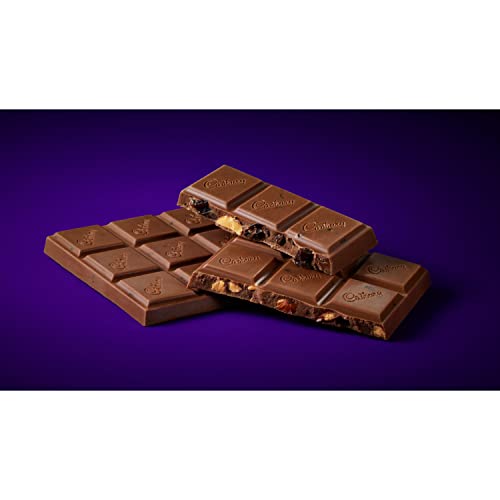 CADBURY DAIRY MILK Fruit & Nut Milk Chocolate with Raisins and A...