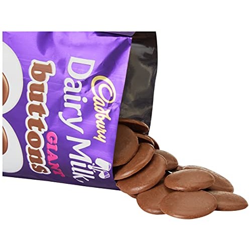 Cadbury Dairy Milk Giant Chocolate Buttons Bag, 95g , Perfect fo...