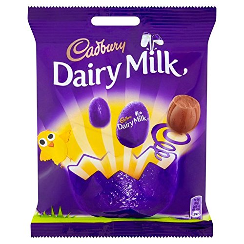 Cadbury Dairy Milk Mini Filled Eggs Bag 77g