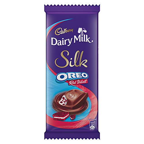 Cadbury Dairy Milk Silk Oreo Red Velvet, 130G - Pack Of 3