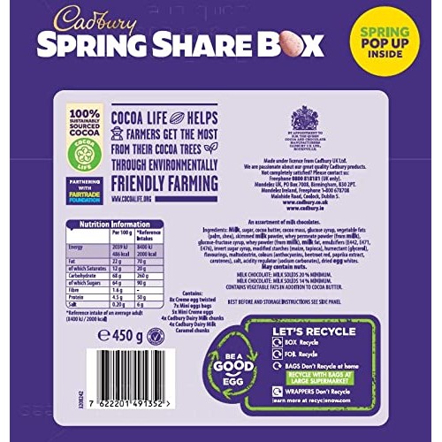 Cadbury Easter Spring Share Box 450g