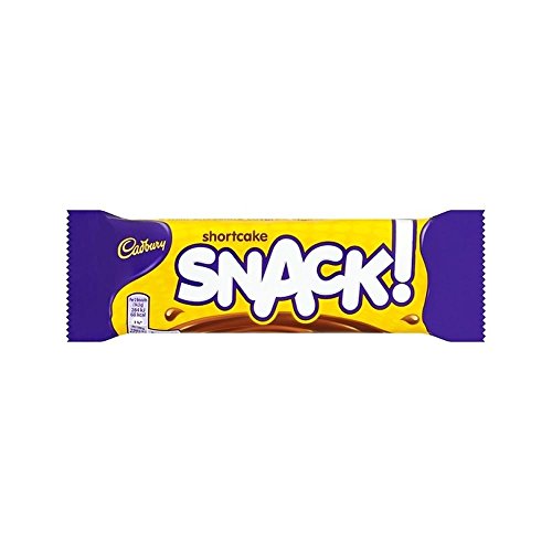 Cadbury Snack Chocolate Covered Shortcake Biscuit 43 g Pack of 36