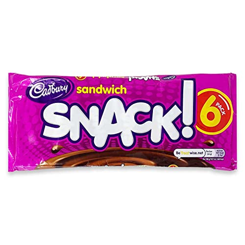 Cadbury Snack Sandwich - 6pk x 22g- Fast