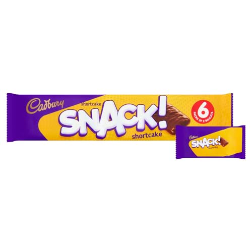 Cadbury Snack Shortcake 6 per pack - 120g