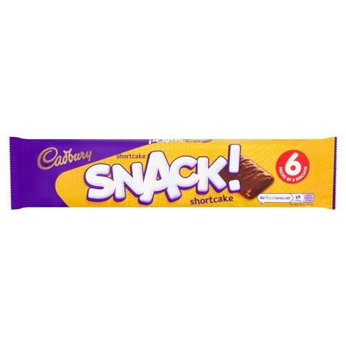 Cadbury Snack Shortcake 6 per pack - 120g