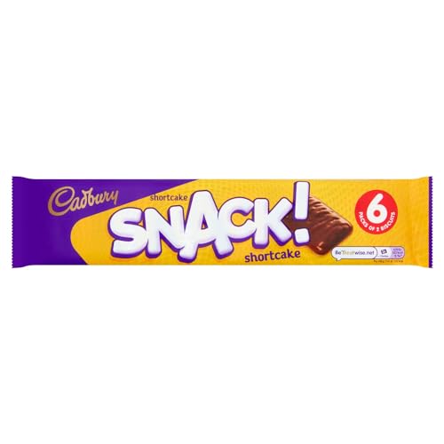 Cadbury Snack Shortcake 6 per pack - 120g