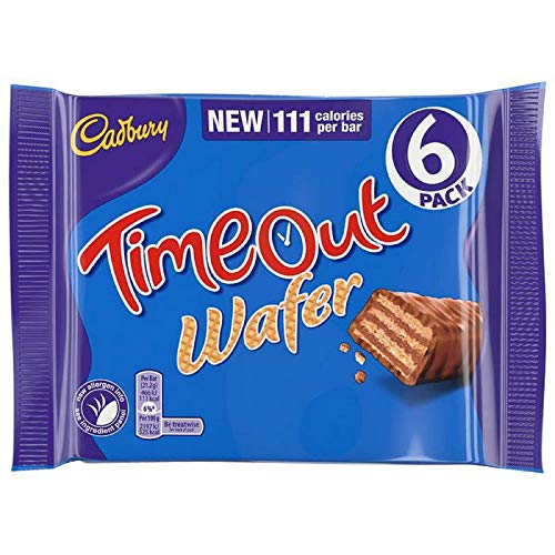 Original Cadbury Timeout Wafer Pack Imported from the UK, Englan...