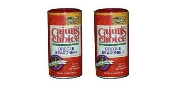 Cajuns Choice Creole Seasoning 3.8 oz (2 Pack)