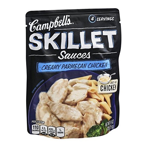 Campbells Skillet Sauces: Creamy Parmesan Chicken 2 Pack 9 Oz