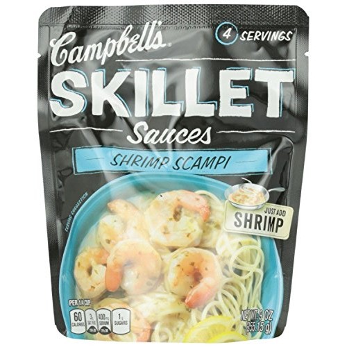 Campbells Skillet Sauces: Shrimp Scampi 2 Pack 9 Oz Bags