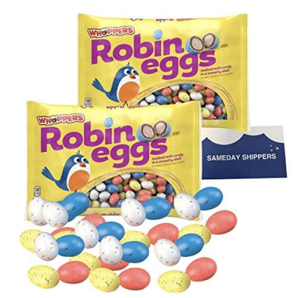WHOPPERS, Robin Eggs Malted Milk Treats, Easter Candy, Easter