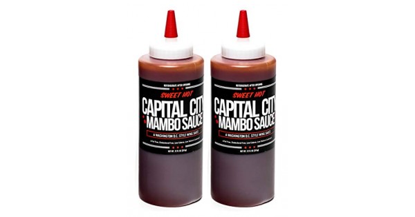 Capital City Mambo Sauce SWEET HOT 12 oz