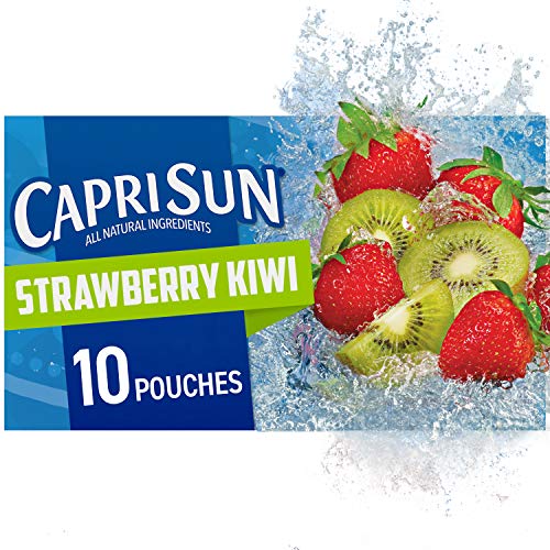 Capri Sun Strawberry Kiwi Ready-To-Drink Juice 10 Pouches