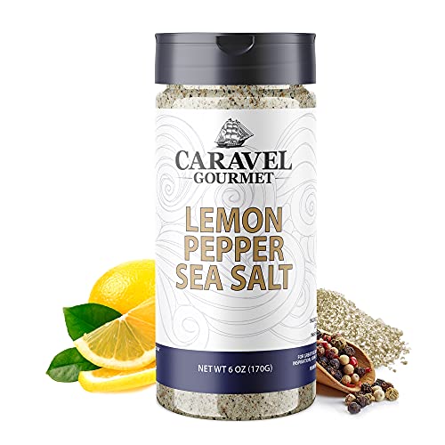 LEMON PEPPER SEA SALT SHAKER - All Natural Gourmet Sea Salts by ...