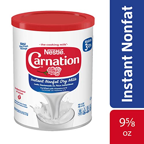 Carnation Instant Nonfat Dry Milk, 6 Count, 9.63 Ounce