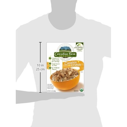 Cascadian Farm Organic Cinnamon Crunch Cereal Whole Grain Cereal