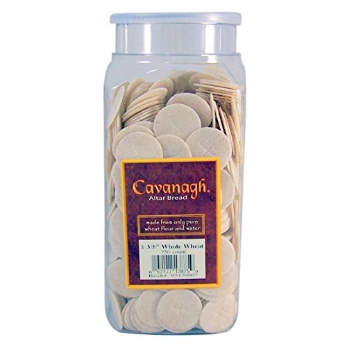 Cavanagh Altar Bread - 1 3/8 Whole Wheat - 750/Container