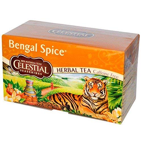 Celestial Seasonings Bengal Spice Herb Tea 6X20 Bags