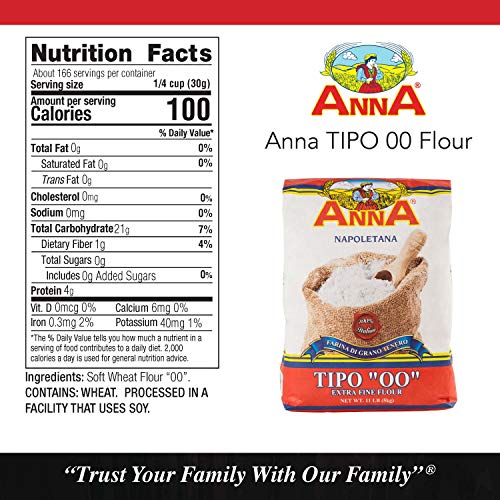 Cento Anna Napoletana Tipo 00 Extra Fine Flour, 11 Pound