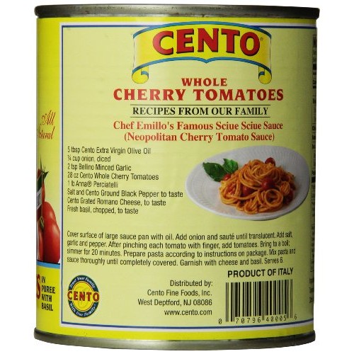 Cento Cherry Tomatoes, 28 Ounce Pack Of 6