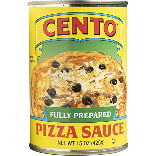 Cento Italian Style Pizza Sauce, 15 Ounce Pack of 6