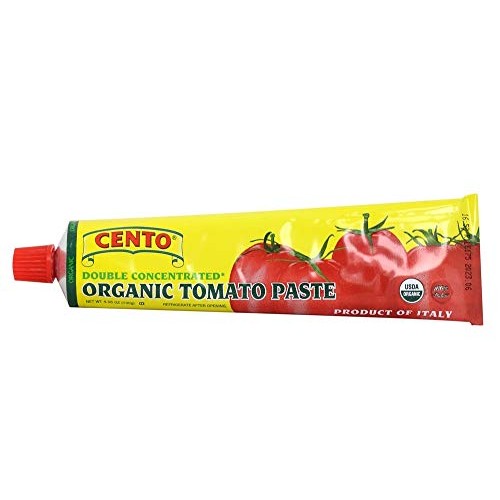 Cento Organic Double Concentrated Tomato Paste in a Tube 4.56 0z...