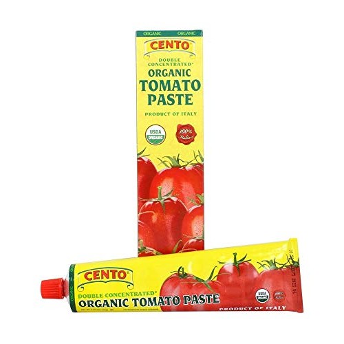 Cento Organic Double Concentrated Tomato Paste in a Tube 4.56 0z...