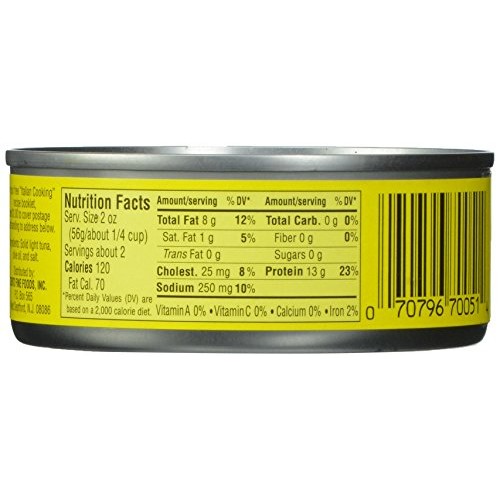 Cento Solid Packed Tuna In Olive Oil, 5-Ounce Cans Pack Of 24