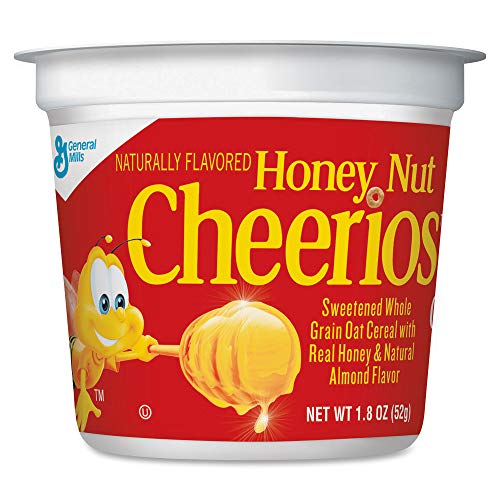 Honey Nut Cheerios Cereal, Single-Serve 1.8Oz Cup, 6/Pack