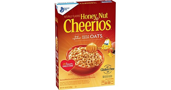 Honey Nut Cheerios Gluten Free Cereal, 10.8 oz Box