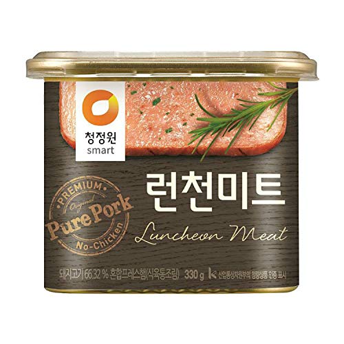 Chung Jung One Luncheon Meat, Ready-To-Eat Premium Pork Canned M...