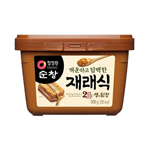 Jaeraesik Soybean Paste, Doenjang 1.1 lb By Chung-Jung-One