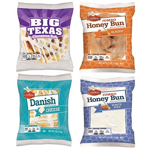 Cloverhill Bakery Ultimate Danish And Honey Bun Variety Pack By