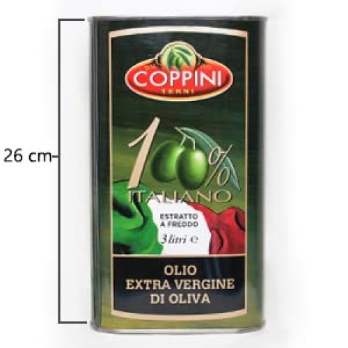 Extra Virgin Italian Olive Oil Coppini - 3 Liters Can 101.4 Fl