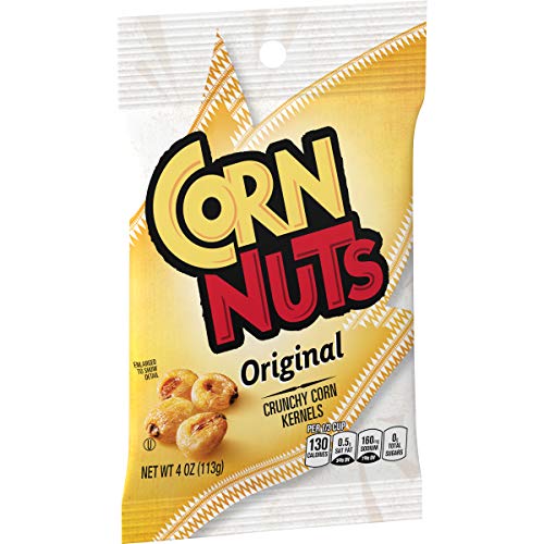 Corn Nuts Original Crunchy Corn Kernels 4 Oz Bags, Pack Of 12