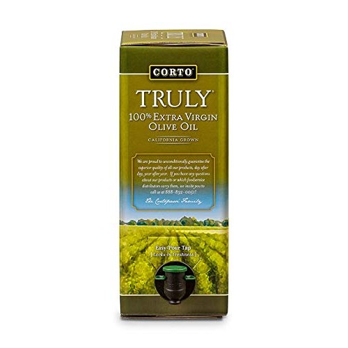 Corto Extra Virgin Olive Oil From California, 3 Liter Fresh Sea