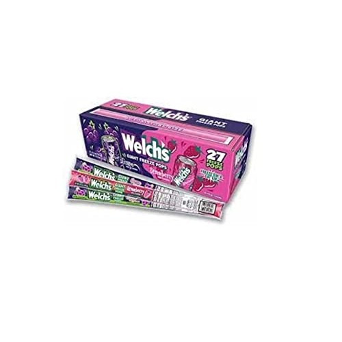 Welchs Soda Giant Freeze Pops, 5.5 Ounce Jumbo Ice Pops, Bulk V...