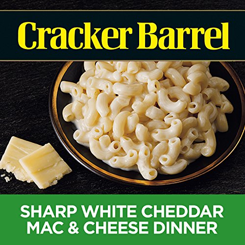 Cracker Barrel Sharp White Cheddar Macaroni And Cheese Dinner 1