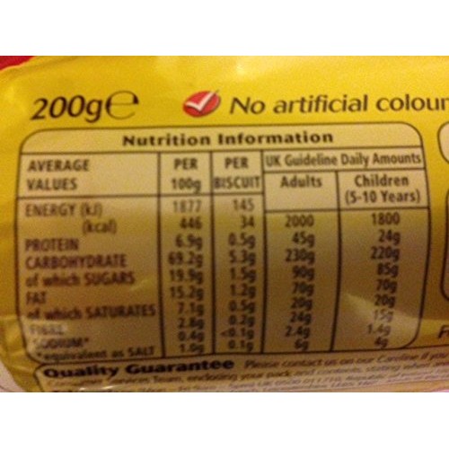 Mcvities Thin Arrowroot 200G By Crawford