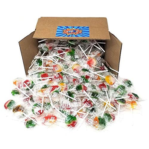 Crazyoutlet Pack - Tiger Pops, Assorted Fruit Flavor Lollipops H