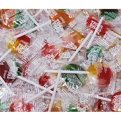 Crazyoutlet Pack - Tiger Pops, Assorted Fruit Flavor Lollipops H