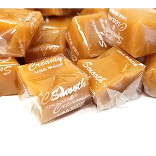 Crazyoutlet Caramel Candy, Individually Wrapped Squares, Bulk Pa